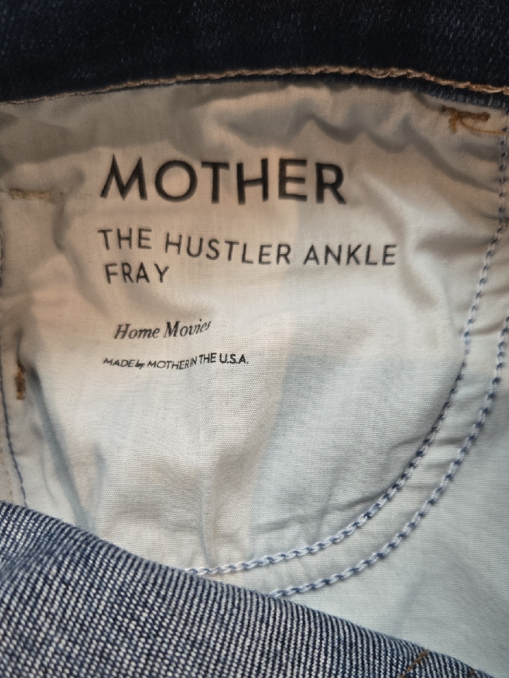 Mother The Hustler Ankle Fray Size 26 - Picture 5 of 8